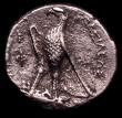 London Coins : A152 : Lot 1908 : Egypt Tetradrachm Ptolemy I (308-305 BC) Reverse Eagle to left NVF with mottled surfaces