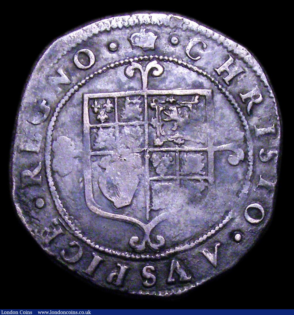 London Coins : A153 : Lot 1988 : Shilling Charles II Third Hammered Issue, with inner circles and mark of value S.3322 mintmark Crown...