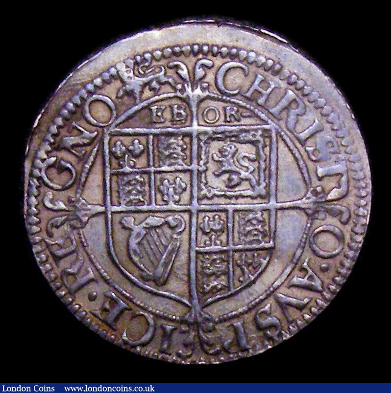London Coins : A153 : Lot 2028 : Threepence Charles I York Mint S.2877 GVF and pleasing, on a full and round flan