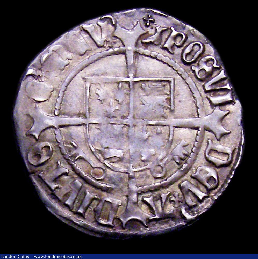 London Coins : A153 : Lot 2116 : Halfgroat Henry VII Profile issue, York Mint, Archbishop Bainbridge, keys below shield, S.2262 mintm...