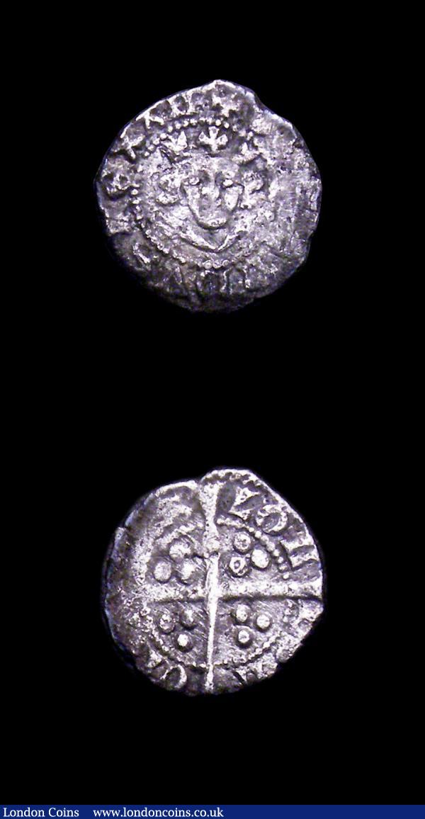 Penny Edward I York Mint, Class 3e S.1429 Fine, Farthing Edward II London Mint, S.1474 Fine with some light pitting : Hammered Coins : Auction 153 : Lot 2128
