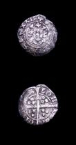 London Coins : A153 : Lot 2128 : Penny Edward I York Mint, Class 3e S.1429 Fine, Farthing Edward II London Mint, S.1474 Fine with som...