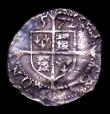 London Coins : A153 : Lot 2151 : Threefarthings Elizabeth I Fourth Issue 1572 S.2571 mintmark Ermine, Fine, struck off-centre
