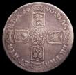 London Coins : A153 : Lot 2514 : Crown 1696 OCTAVO with GEI for DEI error ESC 91 NF/VG, rated R2 by ESC