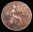 London Coins : A153 : Lot 3147 : Penny 1849 BRATANNIAR error, the I resembling a narrow A, and similar in style to the first A in BRI...