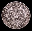 London Coins : A153 : Lot 3317 : Shilling 1894 ESC 1363 Davies 1015a dies 2C Reverse Small rose with line, a very scarce die pairing ...