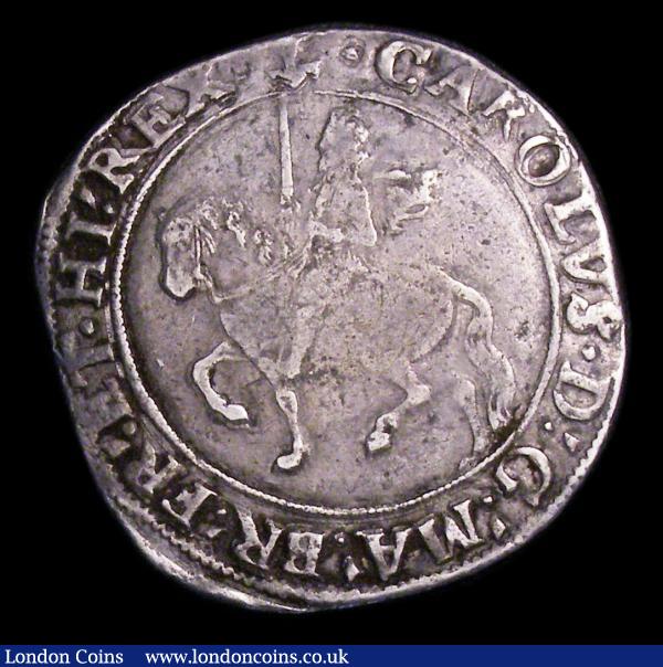 Halfcrown Charles I Group III, third horseman, type 3a2, S.2775 mintmark Anchor Fine/NVF on a slightly irregular flan : Hammered Coins : Auction 154 : Lot 1612