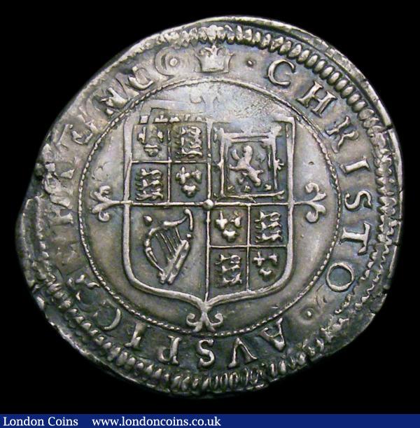 Fourpence Charles II Hammered coinage Third issue S.3324 GF/VF toned with some edge cracks : Hammered Coins : Auction 154 : Lot 1587