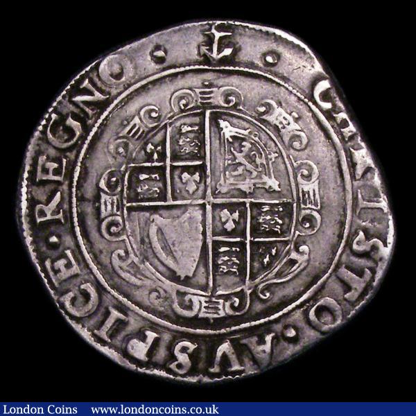 Halfcrown Charles I Group III, third horseman, type 3a2, S.2775 mintmark Anchor Fine/NVF on a slightly irregular flan : Hammered Coins : Auction 154 : Lot 1612