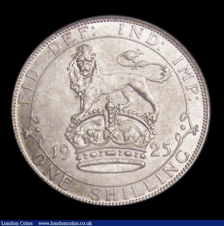 London Coins : A154 : Lot 2640 : Shilling 1925 ESC 1435 NGC MS64 Ex-Cheshire collection