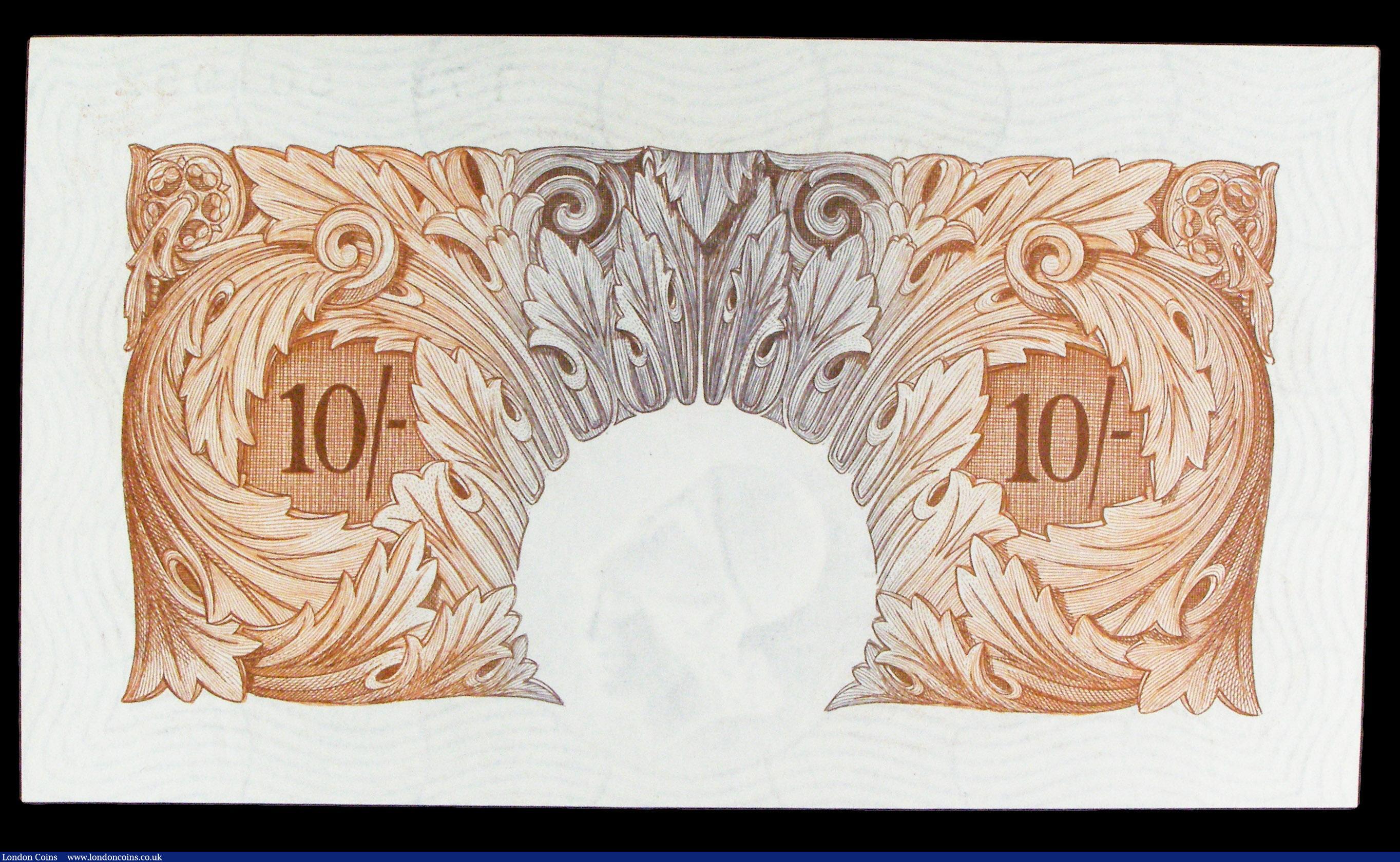 London Coins : A154 : Lot 34 : Ten shillings Catterns B223 issued 1930 series T73 501952 GEF