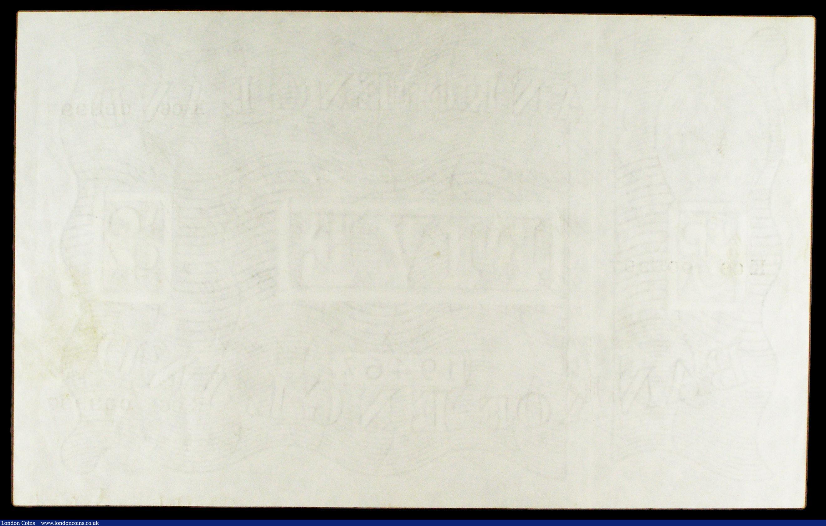London Coins : A154 : Lot 48 : Five pounds Peppiatt white thick paper B255 dated 23rd August 1945, series K06 008997, VF
