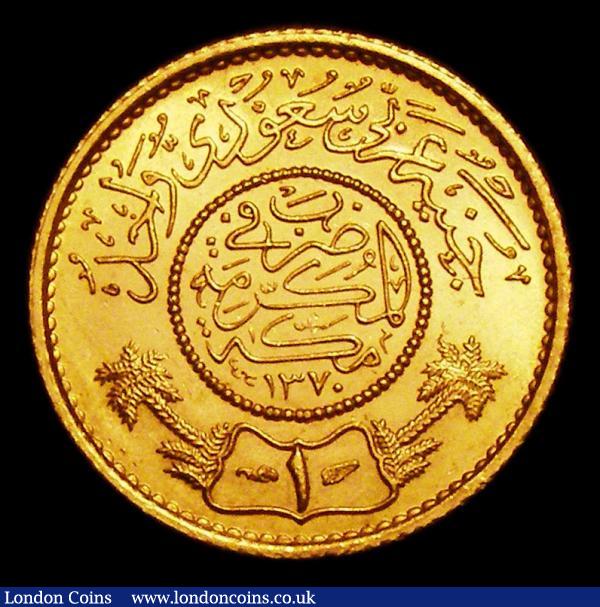Saudi Arabia Guinea AH1370 KM#36 Lustrous UNC : World Coins : Auction 154 : Lot 904