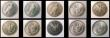 London Coins : A154 : Lot 1157 : USA Dollars (10) in UK Grade Evaluation Co. holders 1879O MS61, 1882O MS61, 1885 MS62, 1885S EF41, 1...
