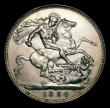 London Coins : A154 : Lot 1807 : Crown 1894 LVII ESC 306 Davies 509 dies 2C NEF