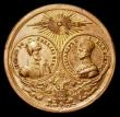 London Coins : A154 : Lot 699 : Russia Alexander II Accession medal in gilt bronze, 28.5mm diameter, undated NEF 