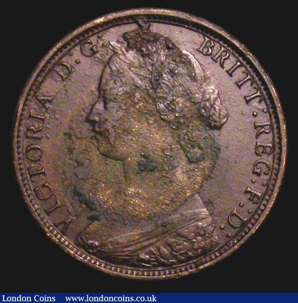 Halfpenny 1862 Die Letter B Freeman 288 dies 7+E NVF for wear the obverse with corrosion, the reverse less so with the B very bold and all major details very clear,  very rare and seldom seen in any grade : English Coins : Auction 155 : Lot 1071
