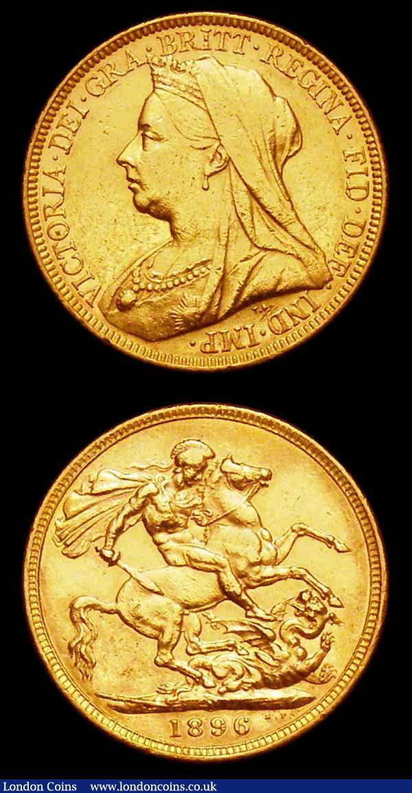 Sovereigns (2) 1896M Marsh 156 VF, 1899M Marsh 159 NVF : English Coins : Auction 155 : Lot 1620