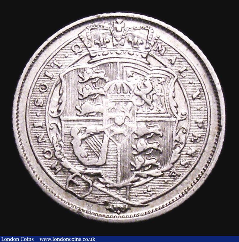 London Coins : A155 : Lot 678 : Sixpence 1820 Inverted 1 in date ESC 1639A NVF/GF lightly cleaned, Extremely Rare, only the second, ...