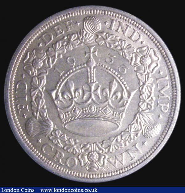 Crown 1933 ESC 373 A/UNC the obverse lustrous, slabbed and graded CGS 75 : English Coins : Auction 155 : Lot 792