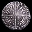London Coins : A155 : Lot 488 : Groat Edward III Pre-Treaty mule series B/C S.1563/S.1565 mintmark Cross 1 Fine, Ex-I.Buck Collectio...