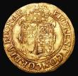 London Coins : A155 : Lot 545 : Unite Charles I Second Bust Group B S.2687 mintmark Castle, Fine or better the reverse with a slight...