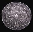 London Coins : A155 : Lot 660 : Sixpence 1677 ESC 1516 NEF with even grey tone, a pleasing example with much eye appeal