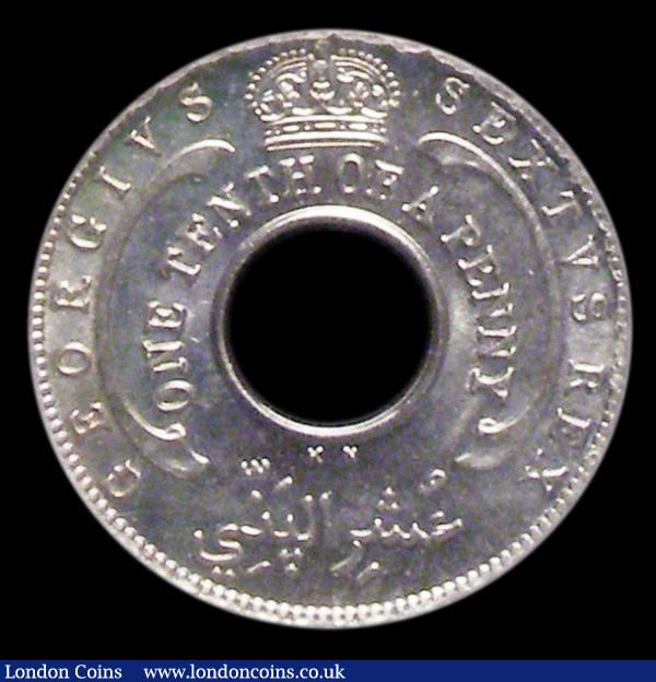British West Africa One Tenth Penny 1950 KN Proof FT300A FDC, slabbed and graded LCGS 90, Ex-London Coins Auction A140 2/3/2013 Lot 1678 : World Coins : Auction 156 : Lot 1113