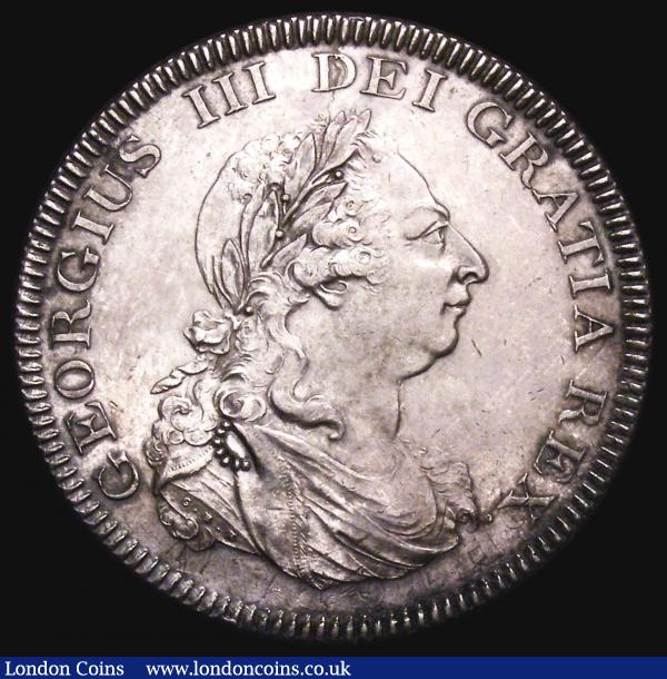 Dollar Bank of England 1804 Obverse A Reverse 2 ESC 144 NEF and lustrous with a tone spot on the E of ENGLAND, some traces of the underlying coins legend visible : English Coins : Auction 156 : Lot 1946
