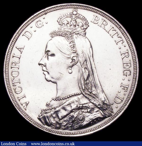 Crown 1887 ESC 296 Bright EF : English Coins : Auction 156 : Lot 3196