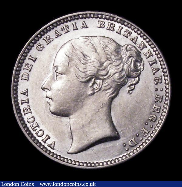 Shilling 1875 ESC 1327 Die Number 42 About EF/GEF the obverse with some contact marks  : English Coins : Auction 156 : Lot 3477