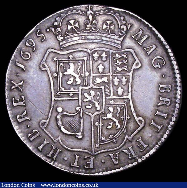 Scotland 40 Shillings 1695 pleasant VF even tone SEPTIMO edge with stops S 5679 and scarce in this higher grade : World Coins : Auction 156 : Lot 1349