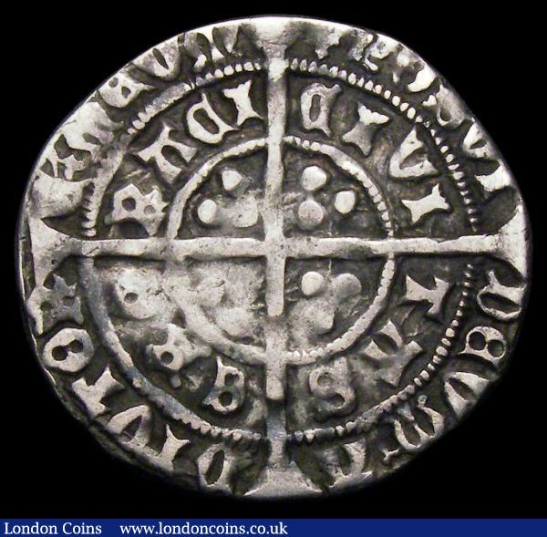 Groat Edward IV Light Coinage York Mint S.2012 E on breast, quatrefoils at neck, mintmark Lis Fine : Hammered Coins : Auction 156 : Lot 1707