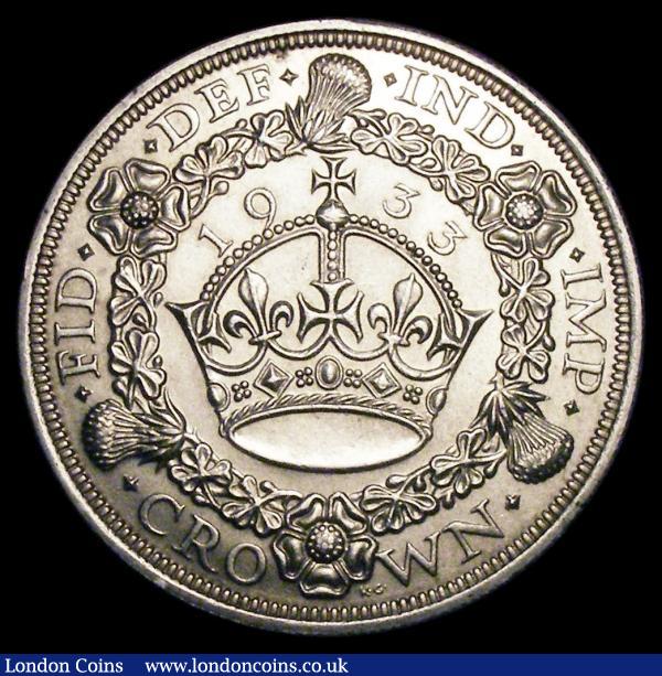 Crown 1933 ESC 373 EF : English Coins : Auction 156 : Lot 1934