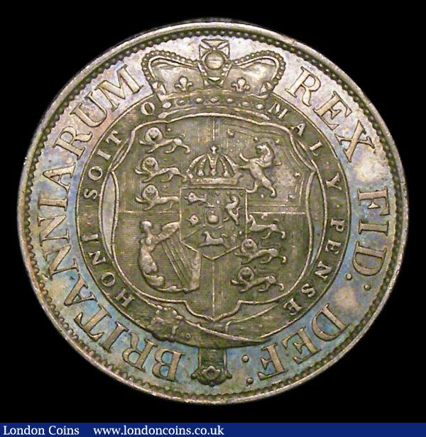 Halfcrown 1818 ESC 621 GVF/NEF and attractively toned with much eye appeal : English Coins : Auction 156 : Lot 2231