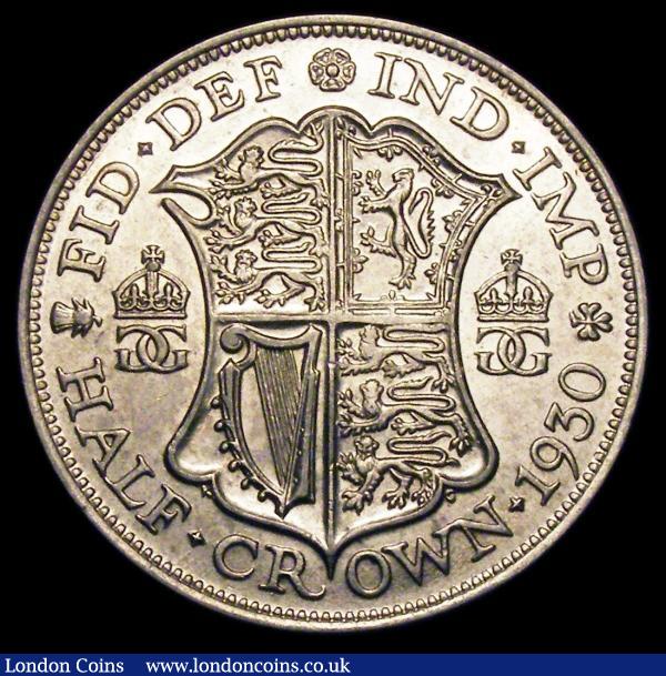 Halfcrown 1930 ESC 779 EF retaining some original lustre, one of the key dates in the series, slabbed and graded LCGS 60 : English Coins : Auction 156 : Lot 2317