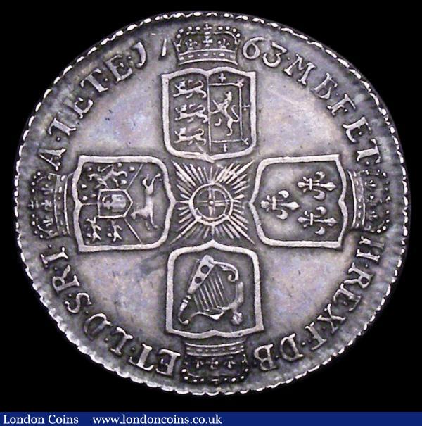 Shilling 1763 Northumberland ESC 1214 EF with a pleasing tone : English Coins : Auction 156 : Lot 2633