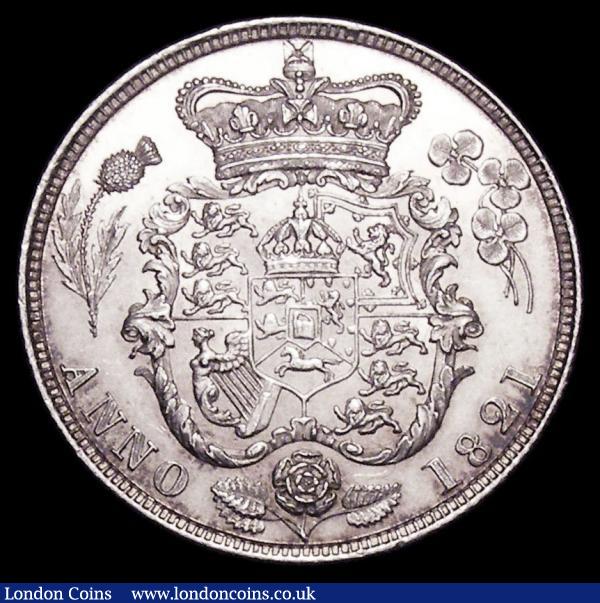 Shilling 1821 ESC 1247 AU/GEF and lustrous with some light contact marks : English Coins : Auction 156 : Lot 2645