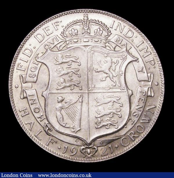 Halfcrown 1921 ESC 768 Davies 1678 Dies 3C UNC and lustrous the obverse with a small tone spot : English Coins : Auction 156 : Lot 3325