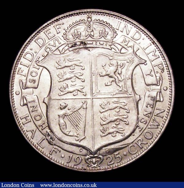 Halfcrown 1925 ESC 772 EF/NEF the reverse with a few small tone spots : English Coins : Auction 156 : Lot 3329