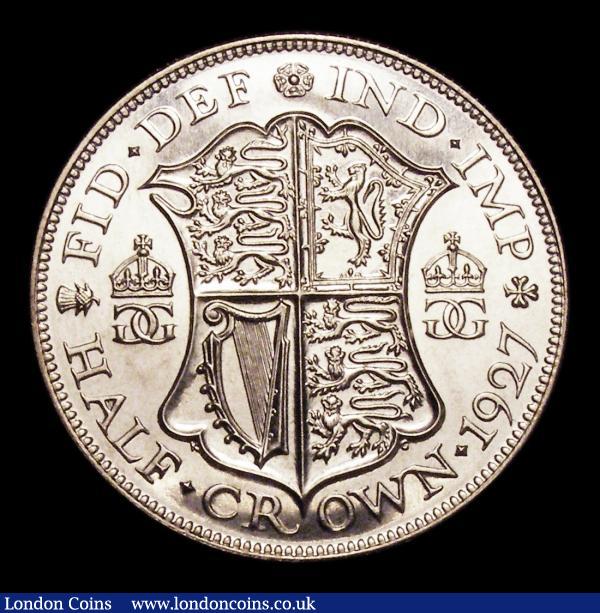 Halfcrown 1927 Second Reverse Proof ESC 776 nFDC with minor hairlines, retaining almost full lustre : English Coins : Auction 156 : Lot 3332