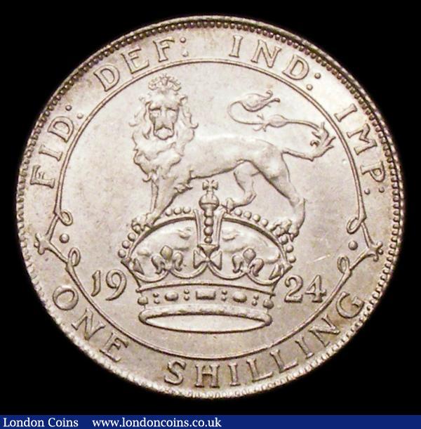 Shilling 1924 ESC 1434 UNC the obverse with some minor contact marks : English Coins : Auction 156 : Lot 3519