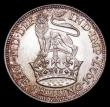 London Coins : A156 : Lot 3523 : Shilling 1927 Second Reverse ESC 1439 Choice UNC and attractively toned, formerly in an NGC holder a...