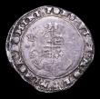 London Coins : A156 : Lot 1791 : Shilling Edward VI Second issue 1550 Bust 4 Tower Mint, S.2466 mintmark Martlet/Leopards Head a very...