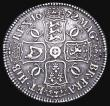London Coins : A156 : Lot 1845 : Crown 1672 VICESIMO QVARTO ESC 45 Fine or slightly better with grey tone