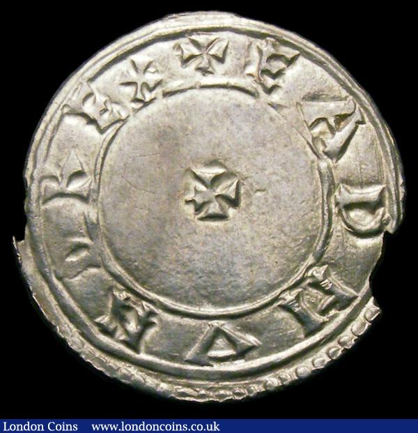 Penny Anglo-Saxon, Eadmund (939-946) S.1105 variety with Pellet below on reverse, North 688/1 moneyer CIAL[V] IE, this moneyer not listed by North for this type, 0.89 grammes, VF with some flan chips at edge : Hammered Coins : Auction 157 : Lot 1944