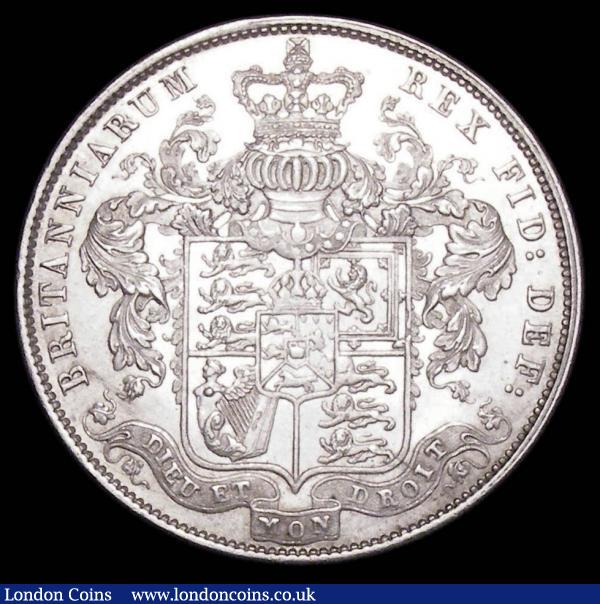 Halfcrown 1829 ESC 649 AU/UNC and lustrous, Very Rare in this high grade : English Coins : Auction 157 : Lot 2594
