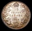 London Coins : A157 : Lot 1351 : Canada 25 Cents 1919 KM#24 UNC and lustrous the reverse with two small rim nicks