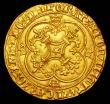 London Coins : A157 : Lot 1406 : France Ecu d'or Charles VII (1422-1461) KAROLVS legend, Friedberg 306, weight 3.95 grammes EF t...