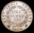 London Coins : A157 : Lot 1476 : India One Rupee 1840 Bombay Mint, Continuous Legend, 19 Berries, Small Diamonds KM#457.3UNC and lust...